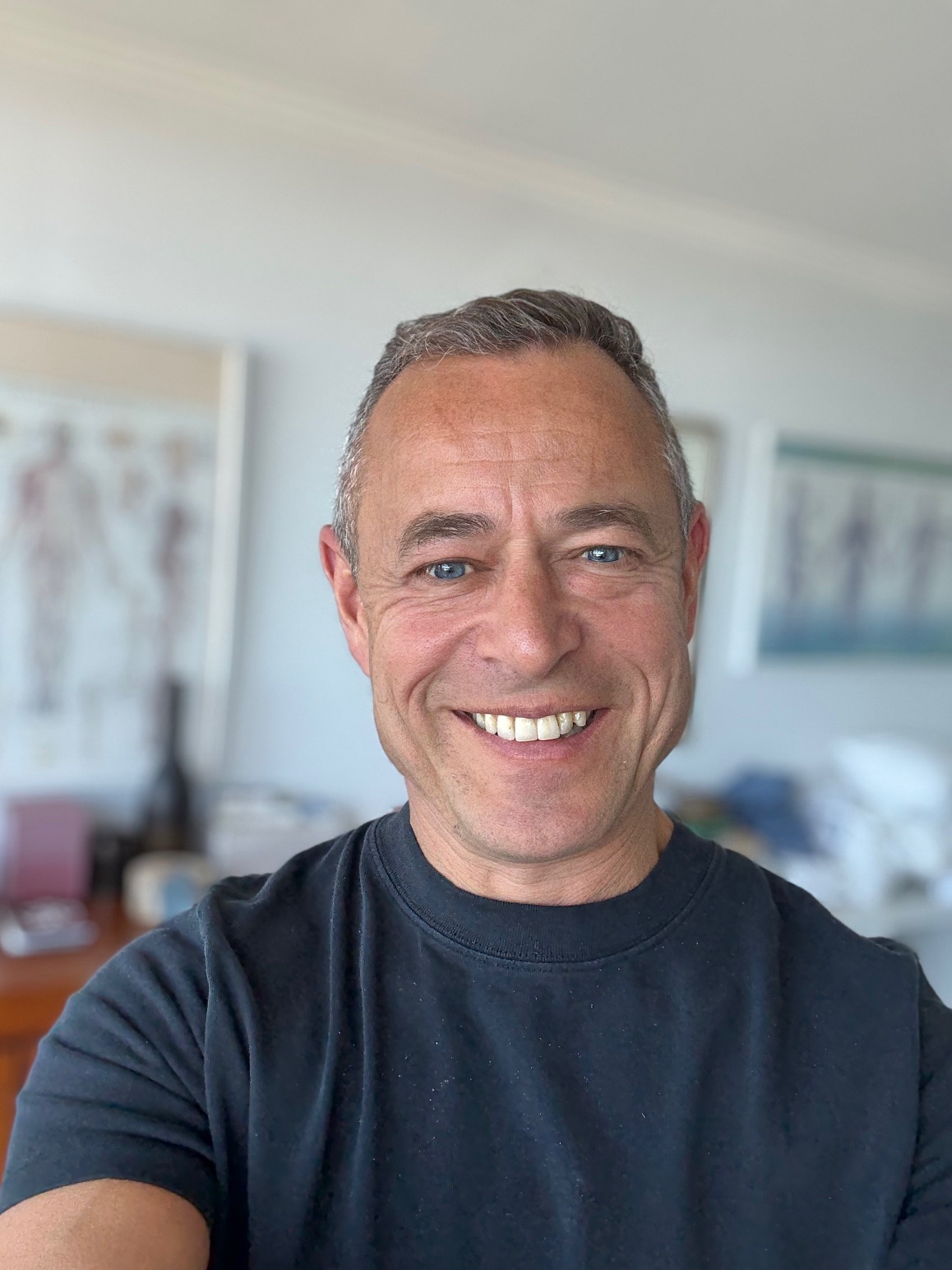 Remedial massage therapist Mike Buchanan